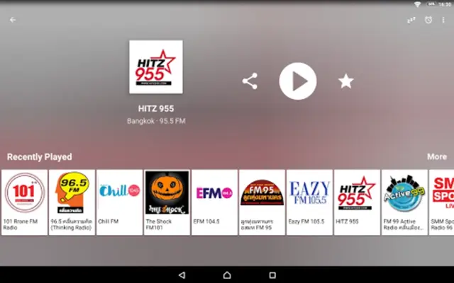 Radio FM Thailand android App screenshot 1